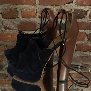 Aquazzura Shoes - Aquazzura Suede Platforms 8.5 Aquazzura Shoes - Aquazzura Suede Platforms 8.5
